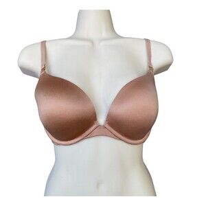 Victoria's Secret Tan/Beige Push Up Bra Size 32 DD(E)